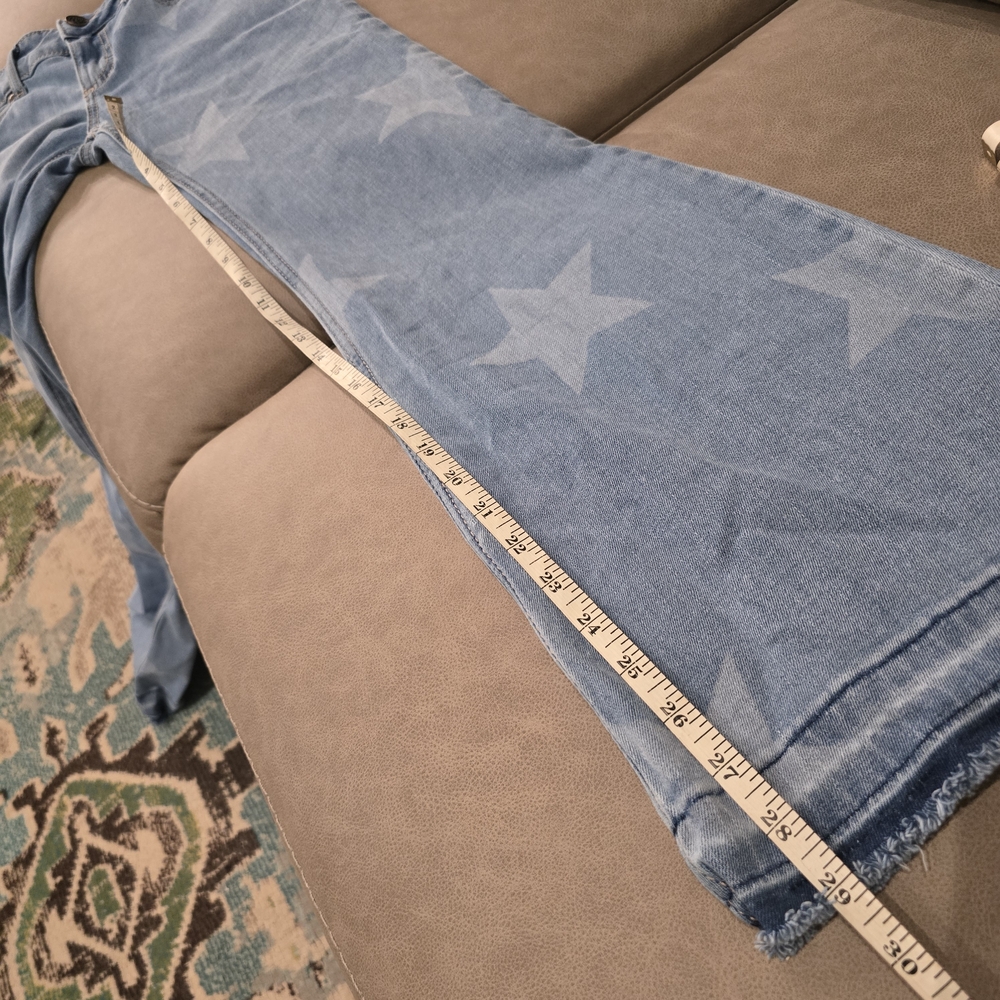 Wrangler Light Blue Star Flare Jeans - Picture 7 of 8